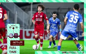 خلاصه بازی نساجی مازندران 0 - استقلال خوزستان 0 + ویدئو