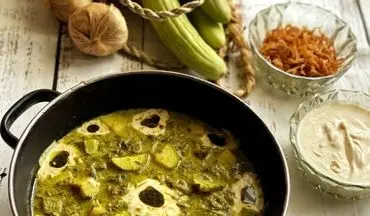 طرز تهیه آش خیار چنبر | خیلی عالیه!