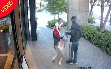 مادر هوشیار، کودک ربا را ناکام گذاشت! + فیلم