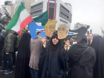 راهپیمایی روز قدس تهران