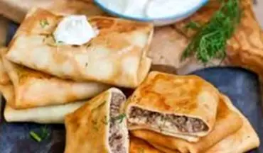 طرز تهیه کرپ پیتزا با ژامبون و پنیر | بچه ها خیلی خوششون میاد!