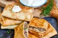 طرز تهیه کرپ پیتزا با ژامبون و پنیر | بچه ها خیلی خوششون میاد!