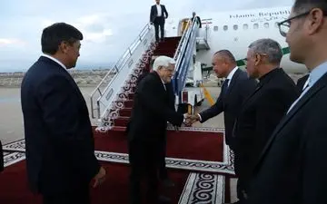 عارف  وارد قرقیزستان شد