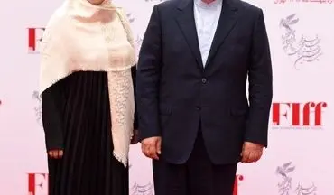 جواد ظریف و همسرش در اختتامیه جشنواره جهانی فیلم | عکس