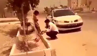 رفتار قابل تحسین پلیس سیستان و بلوچستان با یک کودک 