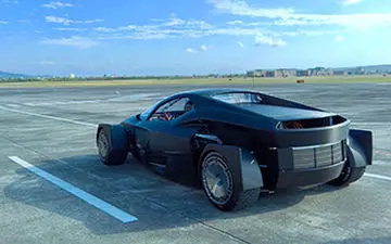 اولین ماشین پرقدرت تمام الکتریکی + فیلم