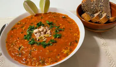 طرز تهیه سوپ جو رستورانی با مرغ | دستور خوشمزه و مجلسی