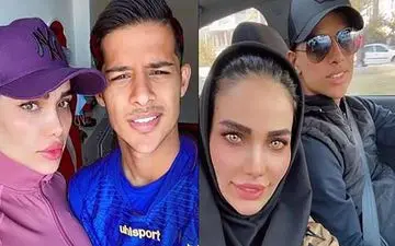 تصویری از مهدی قایدی و همسرش در باشگاه مختلط ! / مهدی و ستاره باشگاه رو بهم ریختن !!