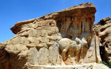 شاهکار دیگری از ساسانیان در استان فارس|نقش رجب، اثر فاخر ساسانیان
