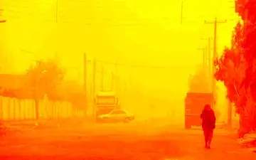 زابل در پی توفان شن محو شد 