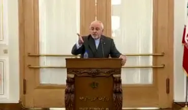 شوخی وزیر امور خارجه با خبرنگاران: ننویسید ظریف عصبانی بود؛ من اگر داد نزنم صدایم به شما نمی‌رسد