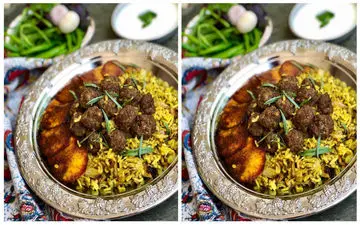 ریحان پلو با گوشت رو فوری و خوش عطر این طوری درست کن!