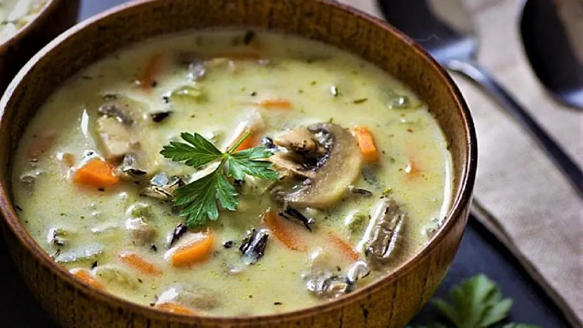 طرز تهیه سوپ قارچ و هویج | خوشرنگ و خوش طعم!
