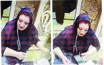 عکس/خرید طلا با عابربانک سرقتی/ درخواست پلیس برای شناسایی