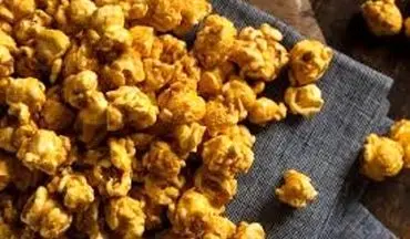 درست کردن پاپ کورن کاراملی خانگی