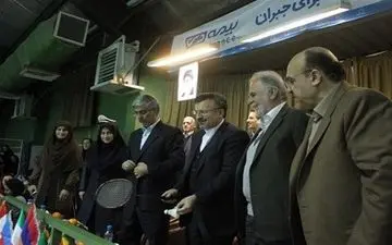  مراسم افتتاحیه بیست و ششمین دوره مسابقات بین‌المللی بدمینتون دهه فجر برگزار شد