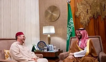 دیدار ولیعهد عربستان با مشاور پادشاه مراکش
