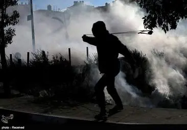 درگیری شهروندان خشمگین فلسطینی و نظامیان صهیونیست به روایت تصویر
