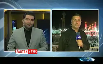 
حال و هوای کربلای معلی در شب عاشورا+فیلم