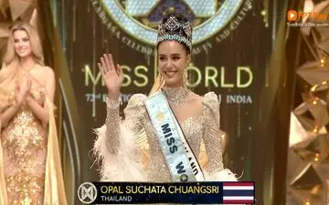 تاج طلایی جهانی بر سر دختر تایلندی؛ اوپال سوچاتا ملکه زیبایی ۲۰۲۵ شد! +تصاویر