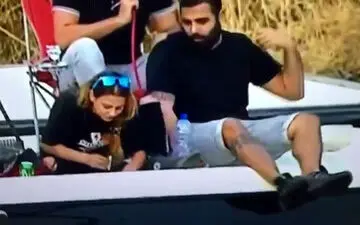 صحنه جنجالی استعمال کوکائین یک دختر در حاشیه لیگ اسرائیل