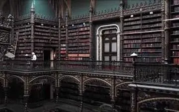 کتابخانه جادویی هری پاتر در ریودوژانیرو+فیلم