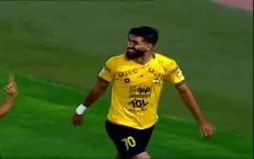 دبل مغانلو گل چهارم سپاهان به پیکان + ویدئو