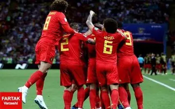 برزیل 1- بلژیک 2؛ آواز قو در کازان
