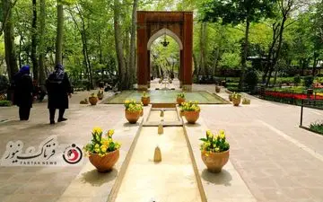 اختصاصی/ تصاویری بسیار دیدنی از باغ ایرانی «بوستان لاله‌های رنگین» در بهار ۱۴۰۰ 