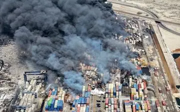 افزایش شمار جانباختگان حادثه بندر شهید رجایی