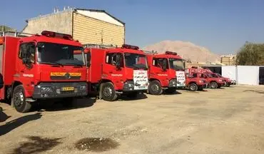 گزارش تصویری/ مانور ماشین‌آلات و تجهیزات ستاد برفی‌روبی شهرداری کرمانشاه