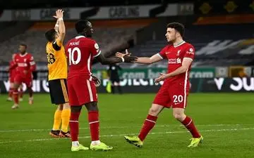 پایان باخت‌های متوالی لیورپول با شکار «گرگ‌ها» 