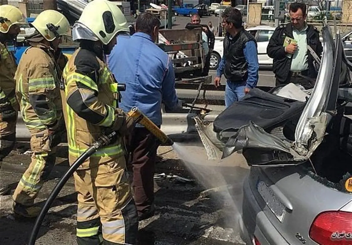 تصادف مرگبار در محور نهبندان-بیرجند؛ جان باختن راننده پژو