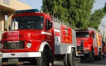 حمله مسلحانه اراذل و اوباش به نیروهای آتش نشانی شهر کرد