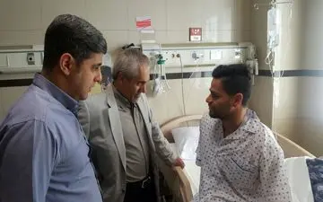  وعده تمدید کامیابی‌نیا به طاهری روی تخت بیمارستان
