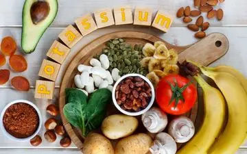 تأثیر پتاسیم بر کاهش فشار خون