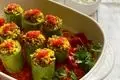 طرز تهیه دلمه کدو با سس گوجه؛ یک پیش‌غذای خاص و خوش‌رنگ