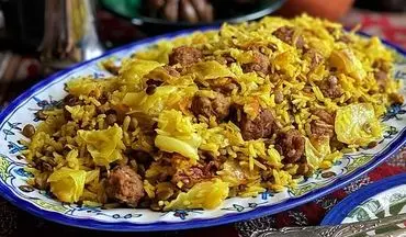 طرز تهیه کلم مرجی پلا؛ غذای سنتی مازندرانی با طعمی خاص و مقوی