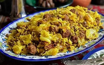 طرز تهیه کلم مرجی پلا؛ غذای سنتی مازندرانی با طعمی خاص و مقوی
