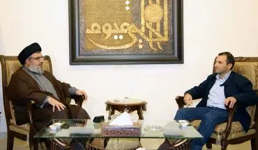 دیدار وزیر امور خارجه لبنان با دبیرکل حزب الله درباره تحولات اخیر لبنان