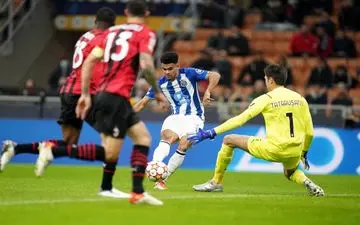 توقف میلان مقابل پورتو