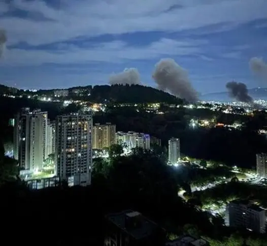 انفجار مهیب در انبار مهمات ونزوئلا؛ فیلم لحظه‌های ثانویه حادثه