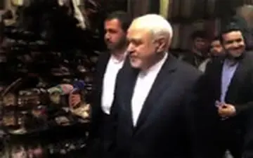  ظریف در بازار دمشق