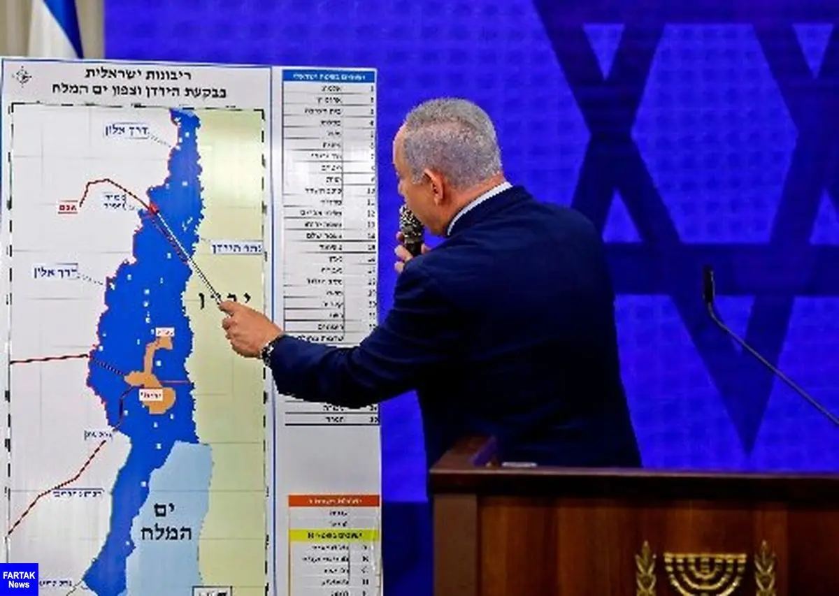 وعده انتخاباتی نتانیاهو درباره الحاق غور اردن در کرانه باختری و شمال بحرالمیت به اراضی اشغالی