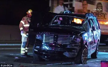  تصادف شدید در بزرگراه بازیگر سرشناس را راهی بیمارستان کرد