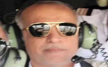 تصویر شهید«سید حسن میرقاضی» عضو کادر پرواز بالگرد حادثه‌دیده هلال‌احمر