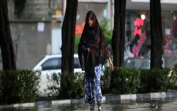 رگبار باران در جنوب کشور