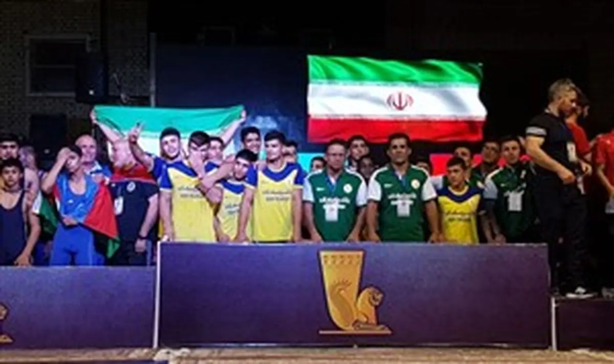  قهرمانی کشتی‌گیران ایران در جام یادگار امام 