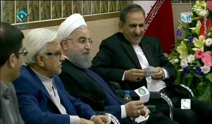 قرعه کشی شماره صندلی های مناظره دوم + تصاویر