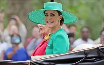 درخشش و زیبایی کیت میدلتون در جشن تولد شاه|  استایل سبزی که تمام نگاه‌ها را به خود جلب کرد